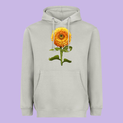 Gummy Bear Sunflower Heavyweight Hoodie Designed By Lillyallendesigns