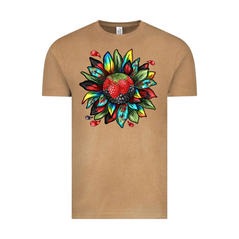 Berry Sunflower Vintage Tee by texasbilliewilder | Teevron