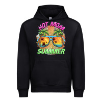 Black hot mom summer Urban Hoodie - BarkalooDesign