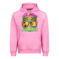 Fuchsia Pink hot mom summer Urban Hoodie - BarkalooDesign