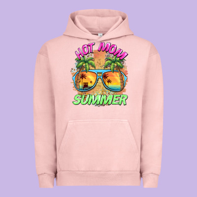 Hot Mom Summer Urban Hoodie Designed By Barkaloodesign