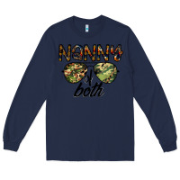 Navy nanny of both Long Sleeve Tee - CowhideDigitalArt