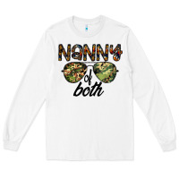 White nanny of both Long Sleeve Tee - CowhideDigitalArt
