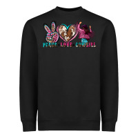 Black peace love cowgirl Heavyweight Sweatshirt - Zillion Design Studio