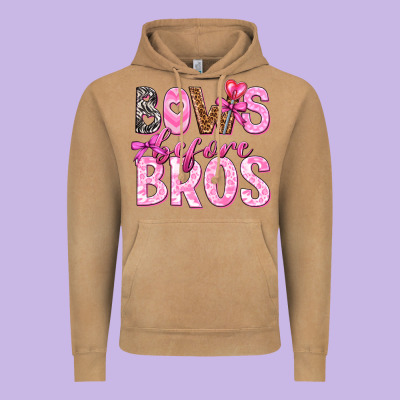 Vintage Hoodie bows before bros