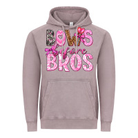 Vintage Zinc bows before bros Vintage Hoodie - texasbilliewilder