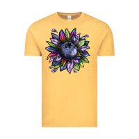 Vintage Mustard blueberry sunflower Vintage Tee - texasbilliewilder
