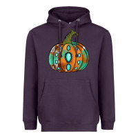 Plum western cowhide turquoise pumpkin Heavyweight Hoodie - Jasminsmagicworld