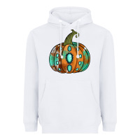 White western cowhide turquoise pumpkin Heavyweight Hoodie - Jasminsmagicworld