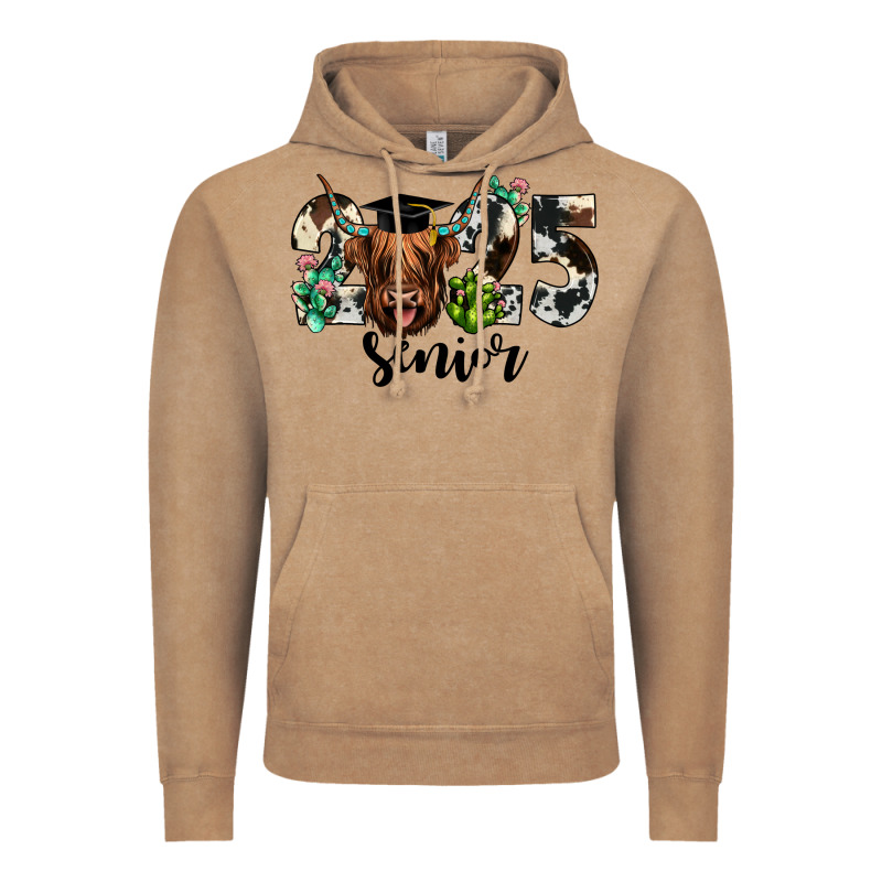 Cow 2025 Senior Vintage Hoodie by JahusDesignShop | Teevron
