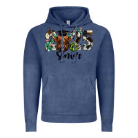 Vintage Denim cow 2025 senior Vintage Hoodie - JahusDesignShop