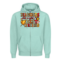 Seafoam diamonds are a girl's best friend softball Zipper Hoodie - Jasminsmagicworld
