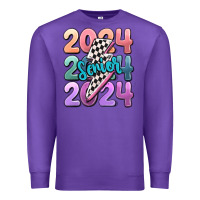 Purple 2024 senior Premium Sweatshirt - MaliasSmallBusiness