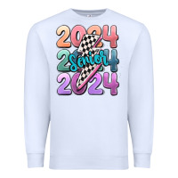 White 2024 senior Premium Sweatshirt - MaliasSmallBusiness