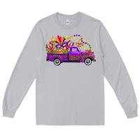 Moon Dust mardi gras truck Long Sleeve Tee - FaDigitalArtStudio