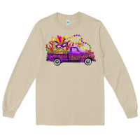 Mushroom mardi gras truck Long Sleeve Tee - FaDigitalArtStudio