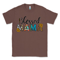 Chestnut blessed mama Classic Tee - CowhideDigitalArt