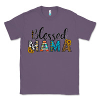 Lavender blessed mama Classic Tee - CowhideDigitalArt