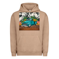 Pigment Burro western farm truck cactus and sunflowers Urban Hoodie - Jasminsmagicworld