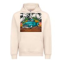 Sandshell western farm truck cactus and sunflowers Urban Hoodie - Jasminsmagicworld