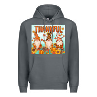 Rock thankful gnome Premium Hoodie - MaliasSmallBusiness