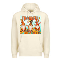 Sandshell thankful gnome Premium Hoodie - MaliasSmallBusiness