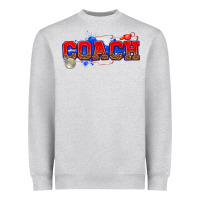 Heather Grey coach Heavyweight Sweatshirt - texasbilliewilder