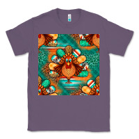 Lavender thanksgiving  turkey seamless pattern Classic Tee - BundleAndBundleShop