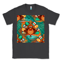 Smoke thanksgiving  turkey seamless pattern Classic Tee - BundleAndBundleShop