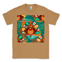 Toasted Coconut thanksgiving  turkey seamless pattern Classic Tee - BundleAndBundleShop