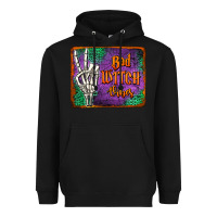 Black bad witch vibes Heavyweight Hoodie - Jasminsmagicworld