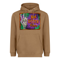 Toasted Coconut bad witch vibes Heavyweight Hoodie - Jasminsmagicworld