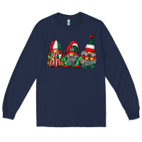 Navy mexican flag gnomes Long Sleeve Tee - RacoonDesign