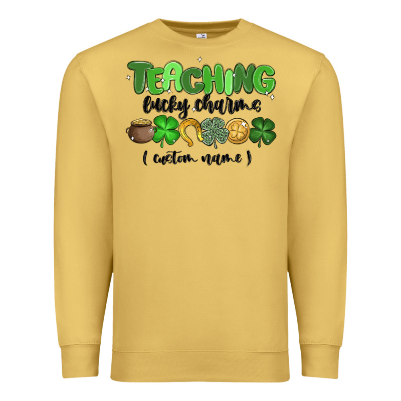 Teaching Lucky Charms Premium Sweatshirt by MaliasSmallBusiness | Teevron