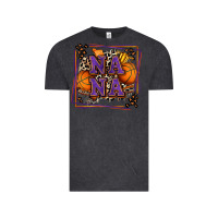 Vintage Black basketball nana with leopard Vintage Tee - Zillion Design Studio