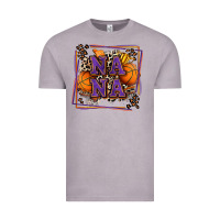 Vintage Zinc basketball nana with leopard Vintage Tee - Zillion Design Studio