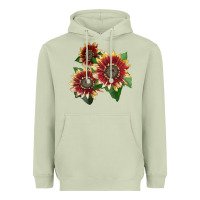 Matcha Florenza Sunflower Heavyweight Hoodie - LillyAllenDesigns