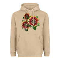 Mushroom Florenza Sunflower Heavyweight Hoodie - LillyAllenDesigns