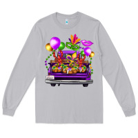 Moon Dust mardi gras farm truck Long Sleeve Tee - FaDigitalArtStudio