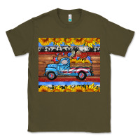 Army Green american truck tumbler Classic Tee - HRA Design Shop