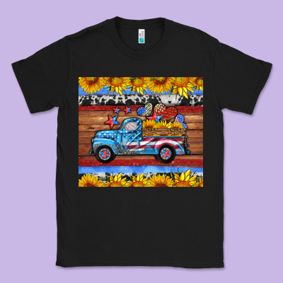 American Truck Tumbler Classic Tee Designed By Hra Design Shop