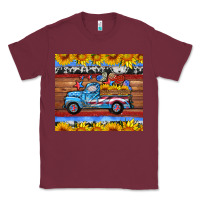 Burgundy american truck tumbler Classic Tee - HRA Design Shop