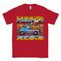 Red american truck tumbler Classic Tee - HRA Design Shop