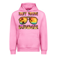 Fuchsia Pink hot mom summer Urban Hoodie - BarkalooDesign
