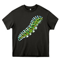 Asphalt Papilio Machaon Caterpillar Heavy Core Tee - LillyAllenDesigns