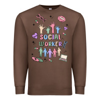 Chestnut social worker Premium Sweatshirt - MaliasSmallBusiness