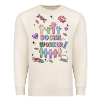 Sandshell social worker Premium Sweatshirt - MaliasSmallBusiness