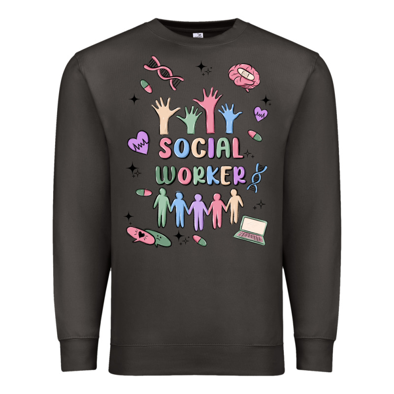 Social Worker Premium Sweatshirt by MaliasSmallBusiness | Teevron