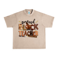 French Oak proud black teacher Urban Heavy Tee - Zillion Design Studio