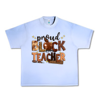 Grape Ice proud black teacher Urban Heavy Tee - Zillion Design Studio